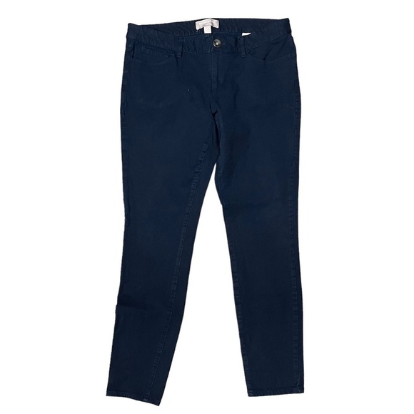 EUC Banana Republic Navy Sloan Fit  Denim Jeans Size 8 - Picture 2 of 6